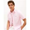 Tommy Hilfiger Flex Houndstooth Short Sleeve Shirt Pink