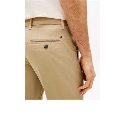 Tommy Hilfiger Denton Slim Straight Printed Structure Chino Sandlewood
