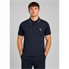 Tom Penn TPP878 Front Print Polo Navy
