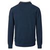 Casa Moda Quater Zip Sweatshirt Blue