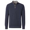 Casa Moda Troyer Quater Zip Knit Navy