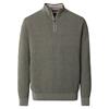 Casa Moda Troyer Quarter Zip Knit Leaf
