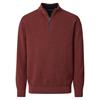 Casa Moda Troyer Quarter Zip Knit Rust