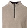 Casa Moda Troyer Quater Zip Knit Taupe