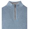 Casa Moda Troyer Quater Zip Knit Blue
