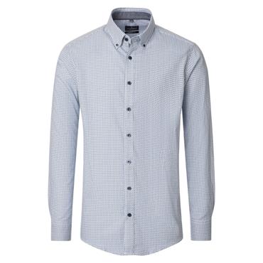 Casa Moda 126130880 Print Shirt Blue