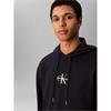 Calvin Klein Jeans Terry Micro Monologo Hoodie Sapphire