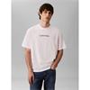 Calvin Klein Logo Crew Neck Tee White