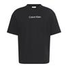 Calvin Klein Logo Crew Neck Tee Black