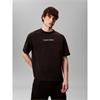 Calvin Klein Logo Crew Neck Tee Black