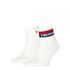 Tommy Hilfiger Quarter 2-Pack Sport TH Logo Socks White