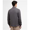 Barbour International Ethan Funnel-Neck Quilted Hybrid Charcoal
