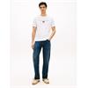 Tommy Hilfiger Brand Love Stack Mono Tee White