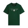 Tommy Hilfiger Brand Love Stack Mono Tee Green