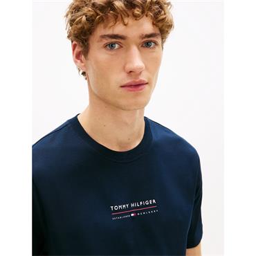 Tommy Hilfiger Brand Love lockup Tee Navy