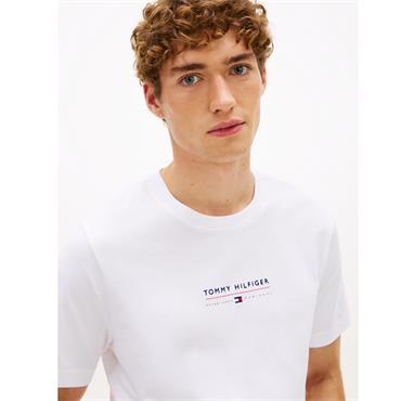 Tommy Hilfiger Brand Love lockup Tee White