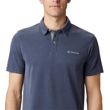Columbia Nelson Point Polo Tee Navy