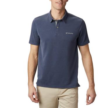 Columbia Nelson Point Polo Tee Navy