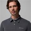 Columbia Nelson Point Polo Tee Charcoal