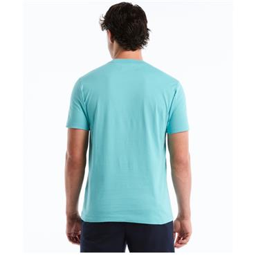 Penguin Sticker Pete Logo T-Shirt Aqua