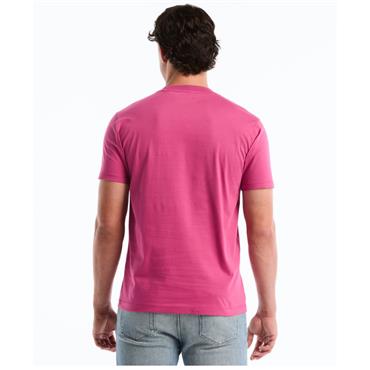 Penguin Sticker Pete Logo T-Shirt Magenta
