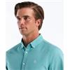 Penguin Oxford Stretch Short Sleeve Shirt Aqua