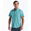 Penguin Oxford Stretch Short Sleeve Shirt Aqua