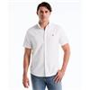Penguin Oxford Stretch Short Sleeve Shirt White