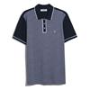 Penguin Diamond Jacquard Front Interlock Polo Saphire