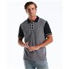 Penguin Diamond Jacquard Front Interlock Polo Saphire