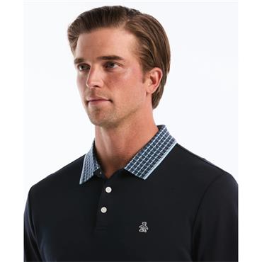 Penguin Interlock Polo Tee Navy