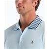 Penguin Interlock Polo Tee Blue