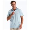 Penguin Interlock Polo Tee Blue