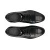 Bugatti AQR04 Leather Comfort Fit Toe-Cap Shoe Black