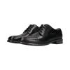 Bugatti AQR04 Leather Comfort Fit Toe-Cap Shoe Black