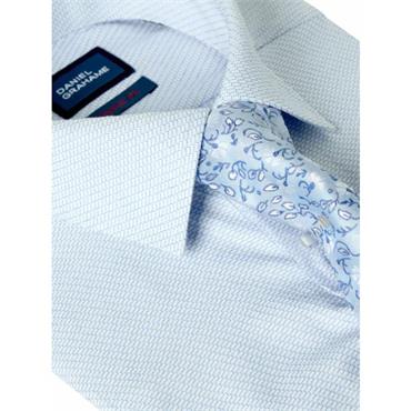 Daniel Grahame Gordon Shirt & Tie Set Blue