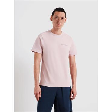 Farah Dante Back-Print Graphic Tee Pink