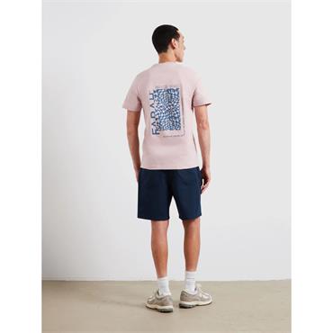 Farah Dante Back-Print Graphic Tee Pink