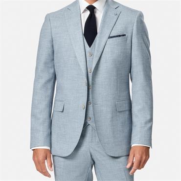 Benetti Lucas Houndstooth Waistcoat Blue