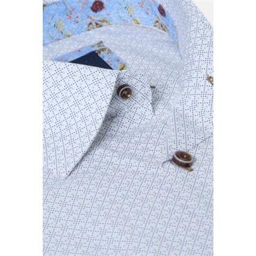 Benetti Roger Print Shirt Stone