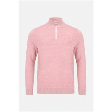 Benetti Julius 1/4 Zip Jumper Rose
