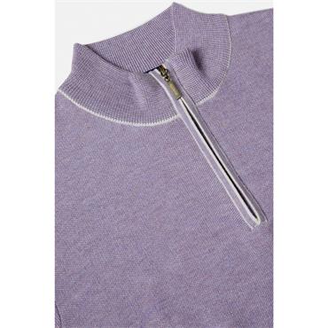Benetti Julius 1/4 Zip Jumper Lilac