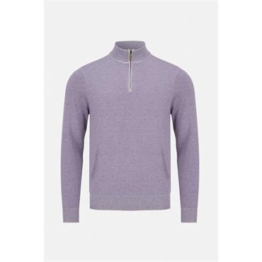 Benetti Julius 1/4 Zip Jumper Lilac