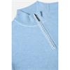 Benetti Julius 1/4 Zip Jumper Sky