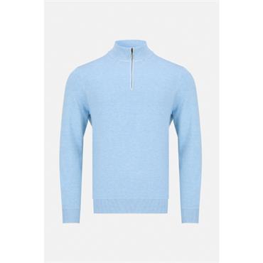 Benetti Julius 1/4 Zip Jumper Sky