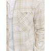 Jack & Jones Rayle Linen Check Overshirt Moonbeam