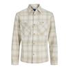 Jack & Jones Rayle Linen Check Overshirt Moonbeam