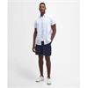Barbour Striped Oxford Short Sleeve Shirt  Blue