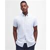 Barbour Striped Oxford Short Sleeve Shirt  Blue