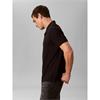Calvin Klein Refined Pique Tipped Polo Black